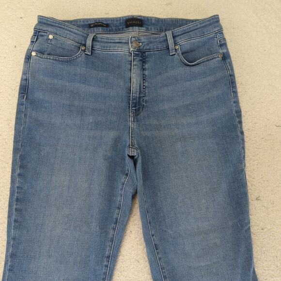 Talbots Slim Ankle Jeans Monterey Wash Stretch Women's Size 12 Petite Denim - Picture 3 of 8